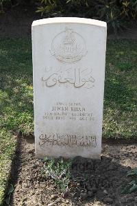 Ismailia War Memorial Cemetery - Jiwan Khan, 
